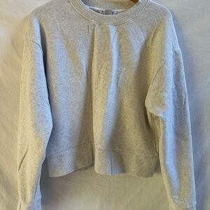Athleta Forever Fleeced Relaxed Crew Sweatshirt